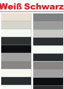 Holzfenster Weiße Schwarze RAL Farben